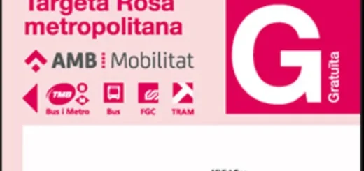 Tarjeta Rosa Barcelona