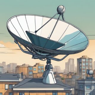 La televisión por satélite es un sistema de transmisión que implica el envío de señales de televisión desde la Tierra hacia un satélite